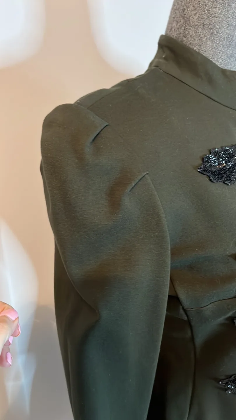 Sparkle Military Style Jacket image indicator(5)