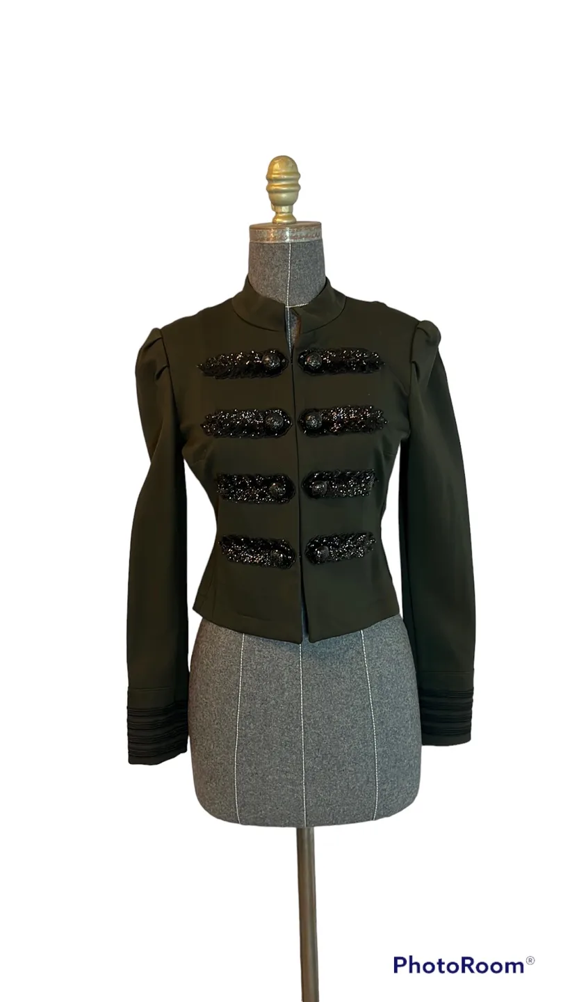Sparkle Military Style Jacket thumbnail