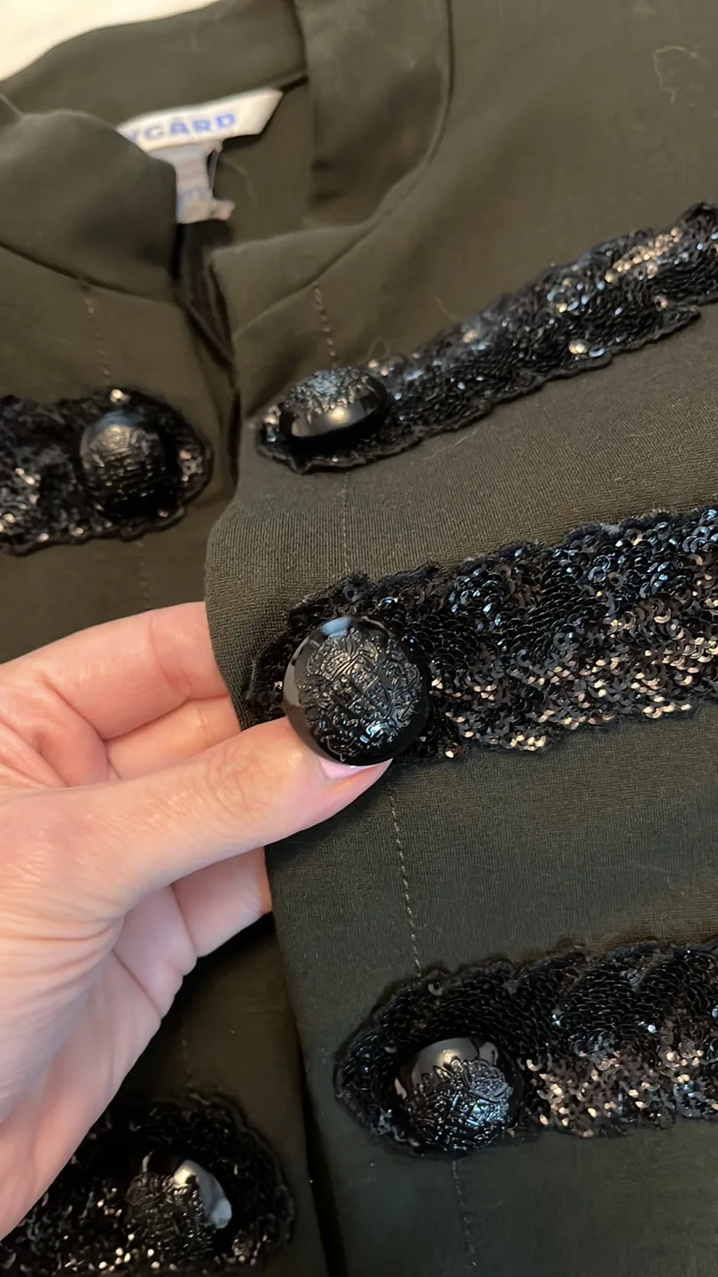 Sparkle Military Style Jacket image indicator(8)