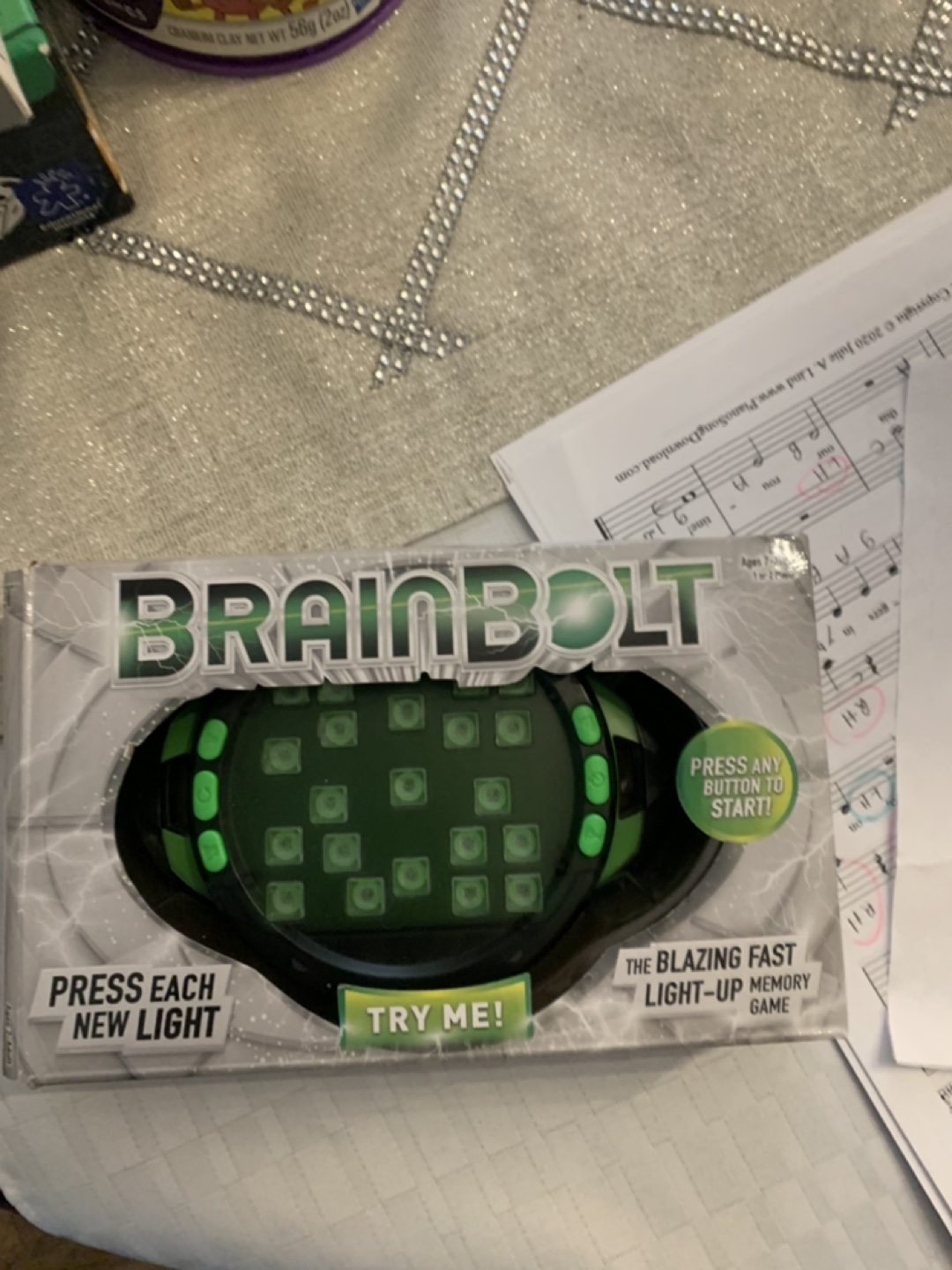 Brainbolt The Blazing Fast Light-Up Memory Game
