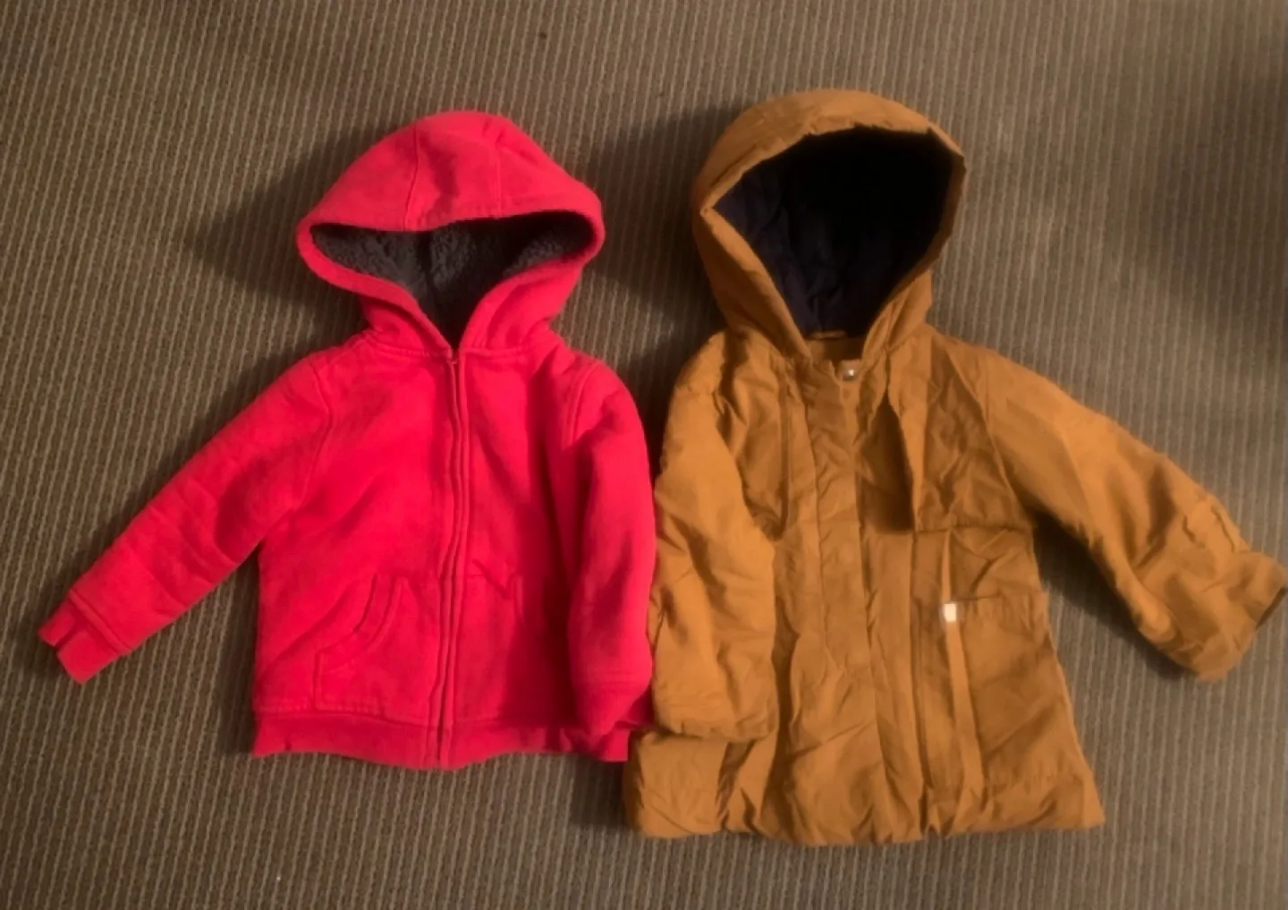 Kids' Red Hoodie & Amber Jacket thumbnail