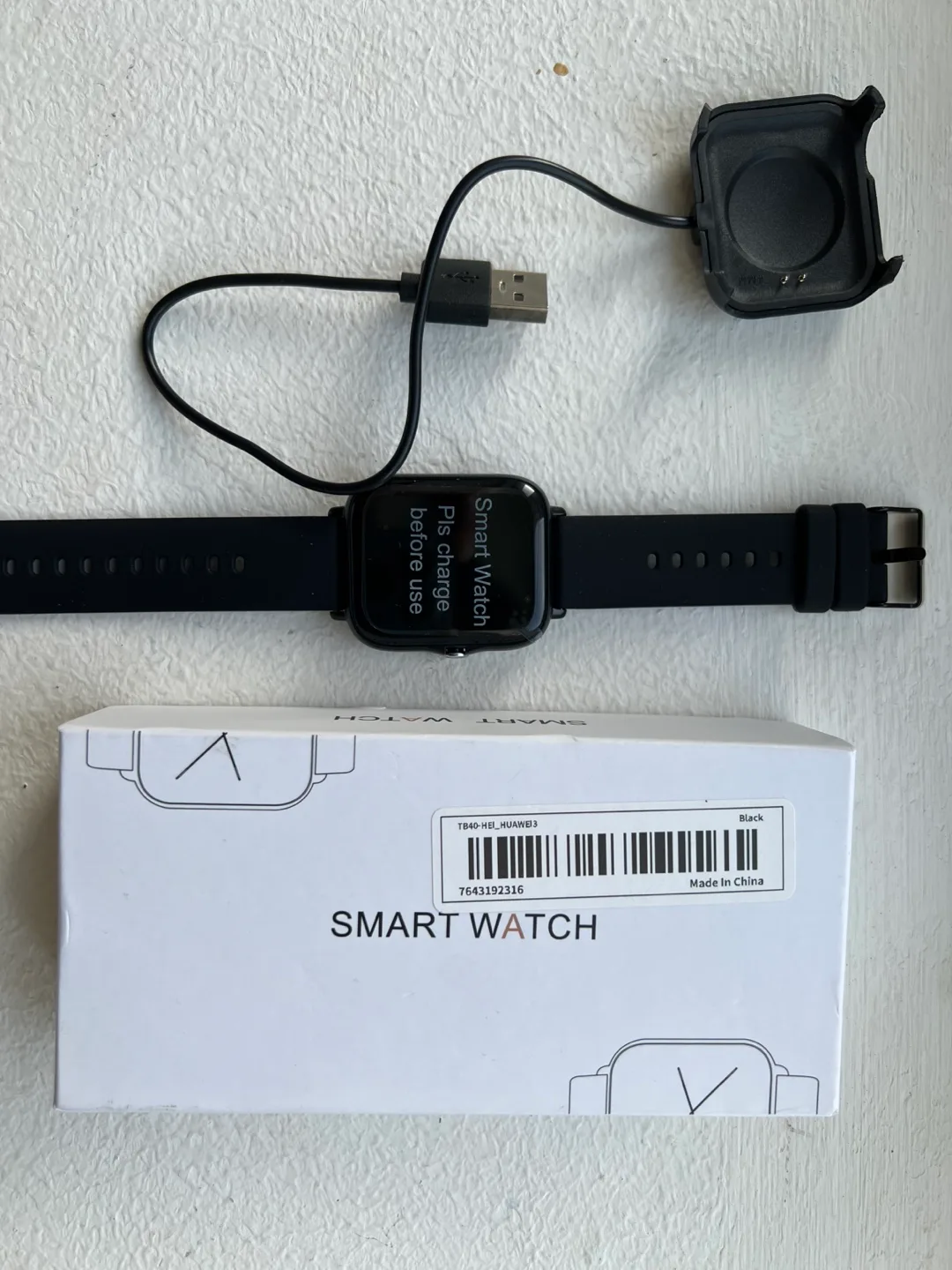 BNIB Black Smart Watch TB40-HS_HUAW03 image indicator(3)