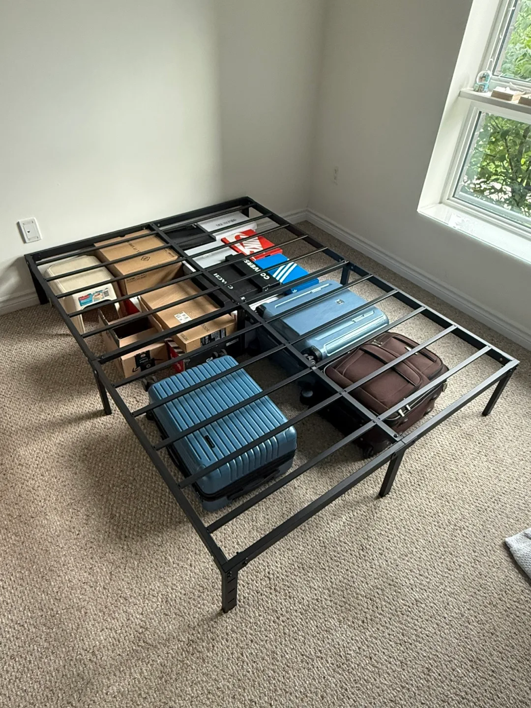 Full Size Metal Bed Frame - 54" x 75" thumbnail