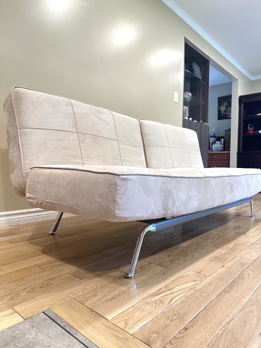 Ligne Roset-Style Fabric three-seater sofa bed (CAN DELIVER) - photo 3