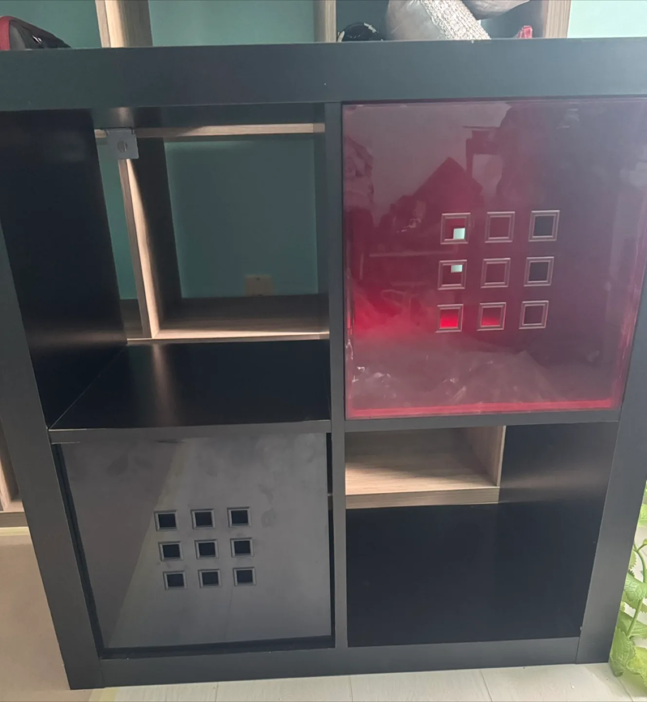 IKEA Kallax Shelf Unit - Black thumbnail