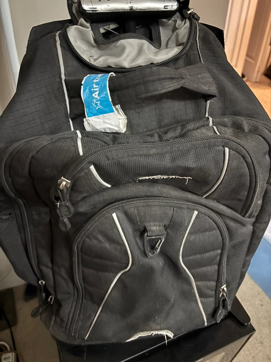 High Sierra Rolling Backpack - Black thumbnail