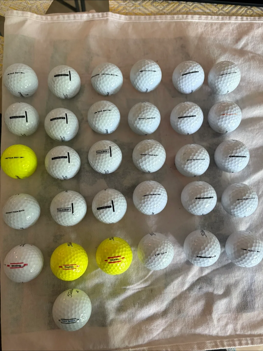31 Titleist Golf Balls - Tour Soft, TruFeel, Velocity & More thumbnail
