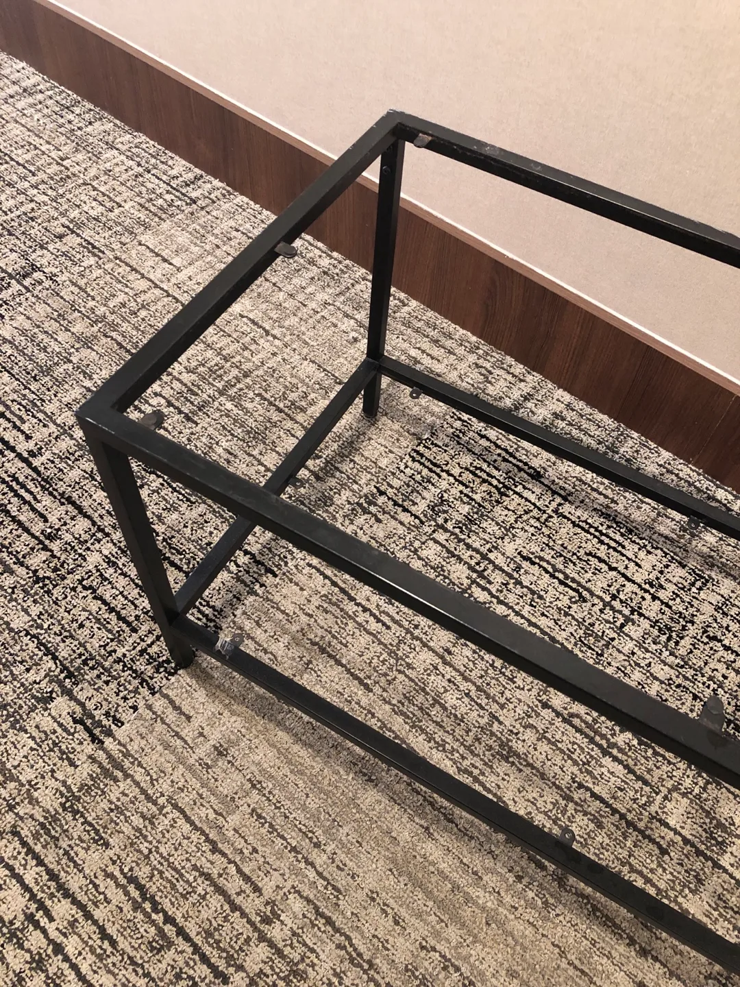 Metal Coffee Table Frame - Black 90*45*45cm 🇨🇦 image indicator(2)