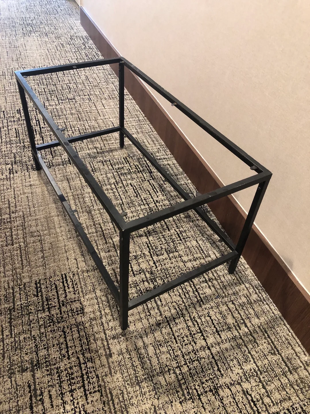 Metal Coffee Table Frame - Black 90*45*45cm 🇨🇦 image indicator(3)
