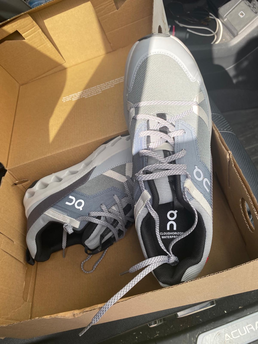 On Cloudhorizon Waterproof Grey Shoes