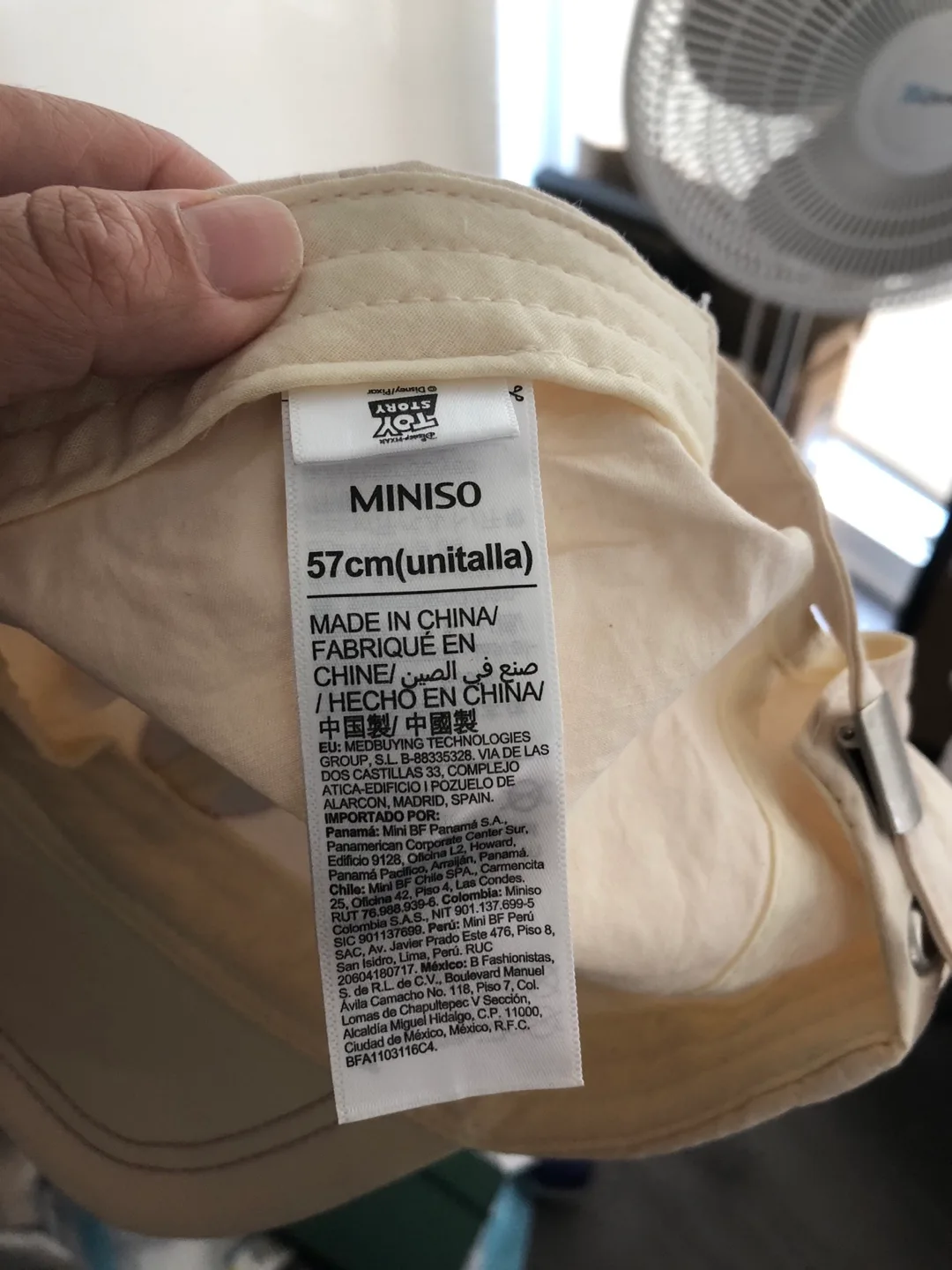 New! Miniso Lotso Baseball Cap - Size 57cm 🇨🇦 image indicator(3)