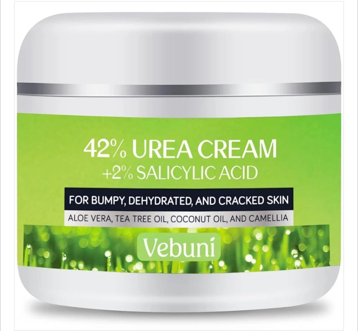 New Vebuni 42% Urea Cream+2% Salicylic Acid,4oz(EXP7/5/26 thumbnail