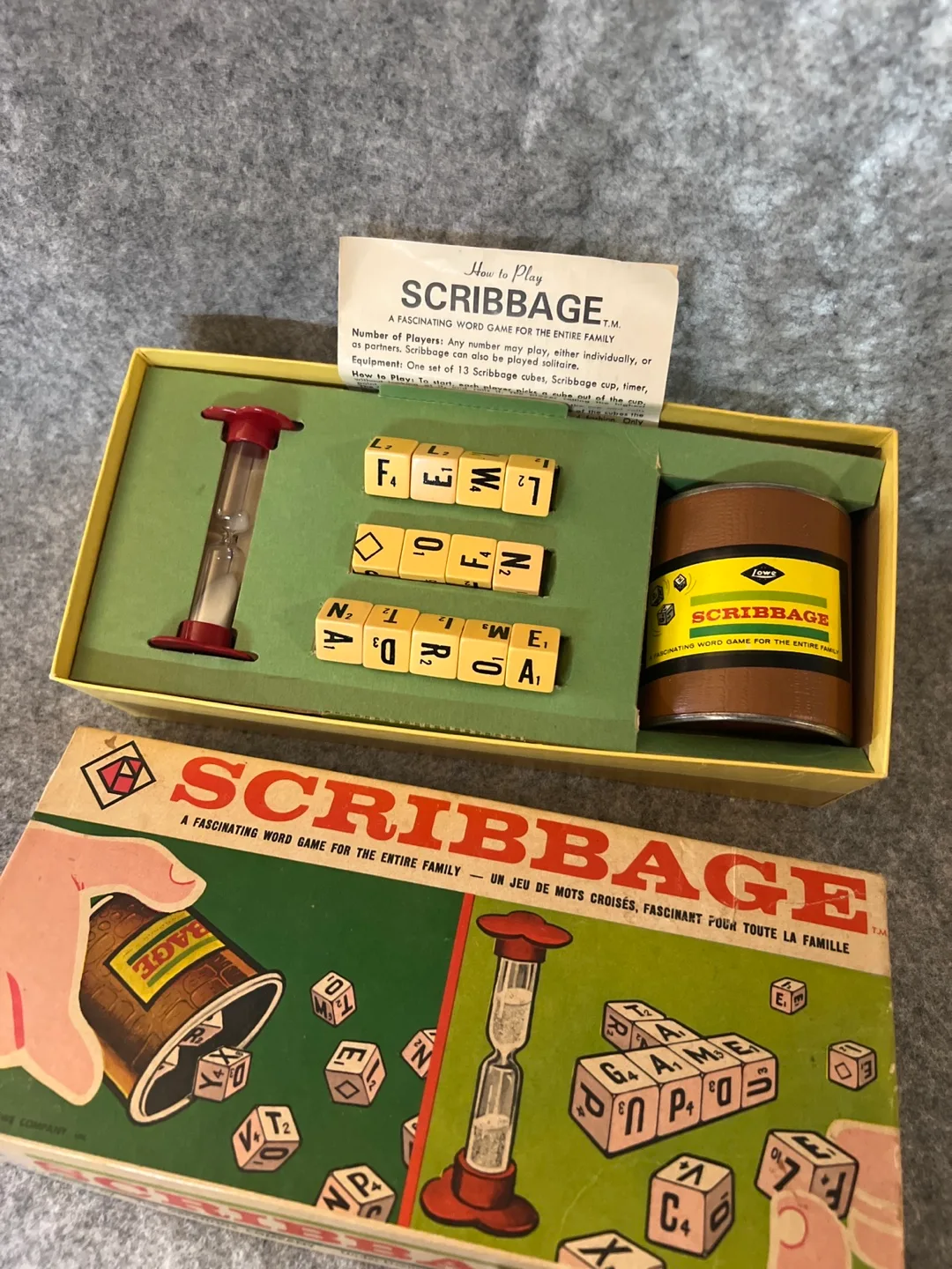 Vintage Scribbage Game by Cadaco image indicator(2)