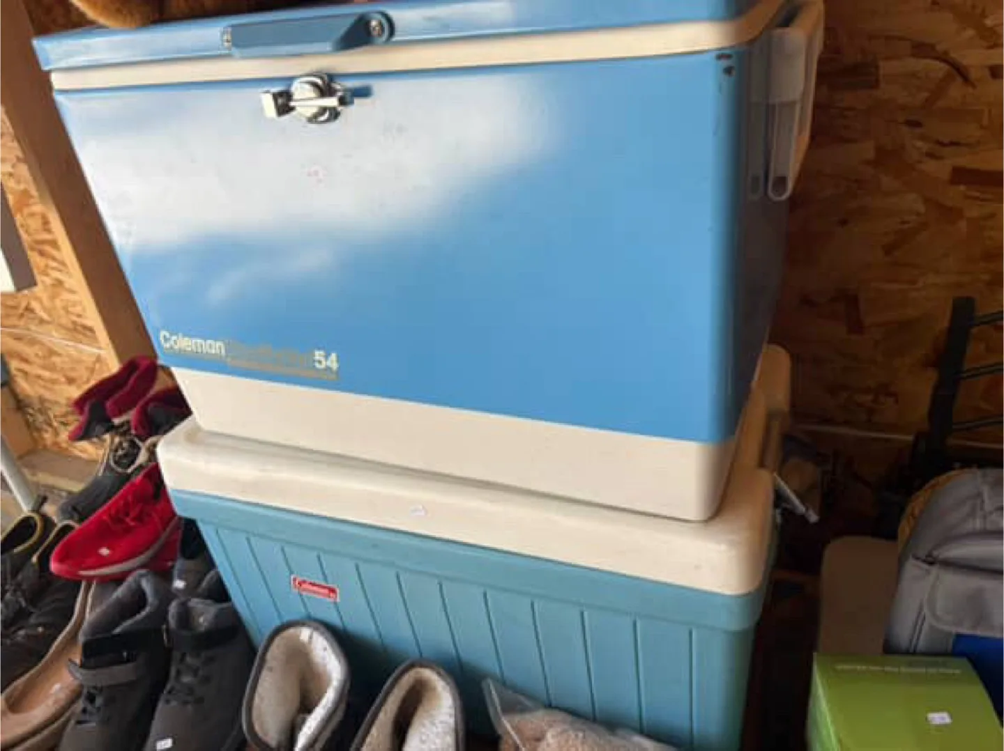 2 Coleman Steel Belted Cooler 54 Quart thumbnail