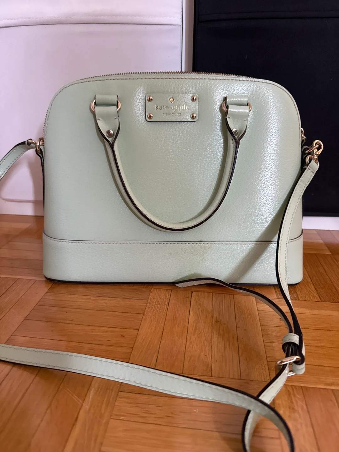 Kate Spade Dome Satchel - Light Green thumbnail