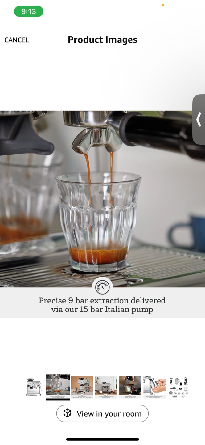Breville Barista Pro Espresso Machine - photo 2