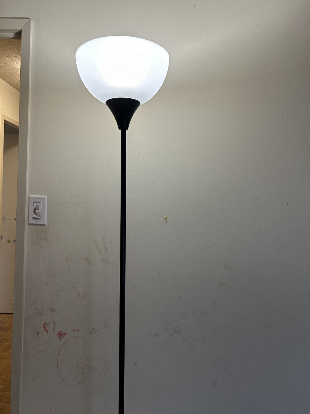 2 Standing Floor Lamp - Black - photo 2