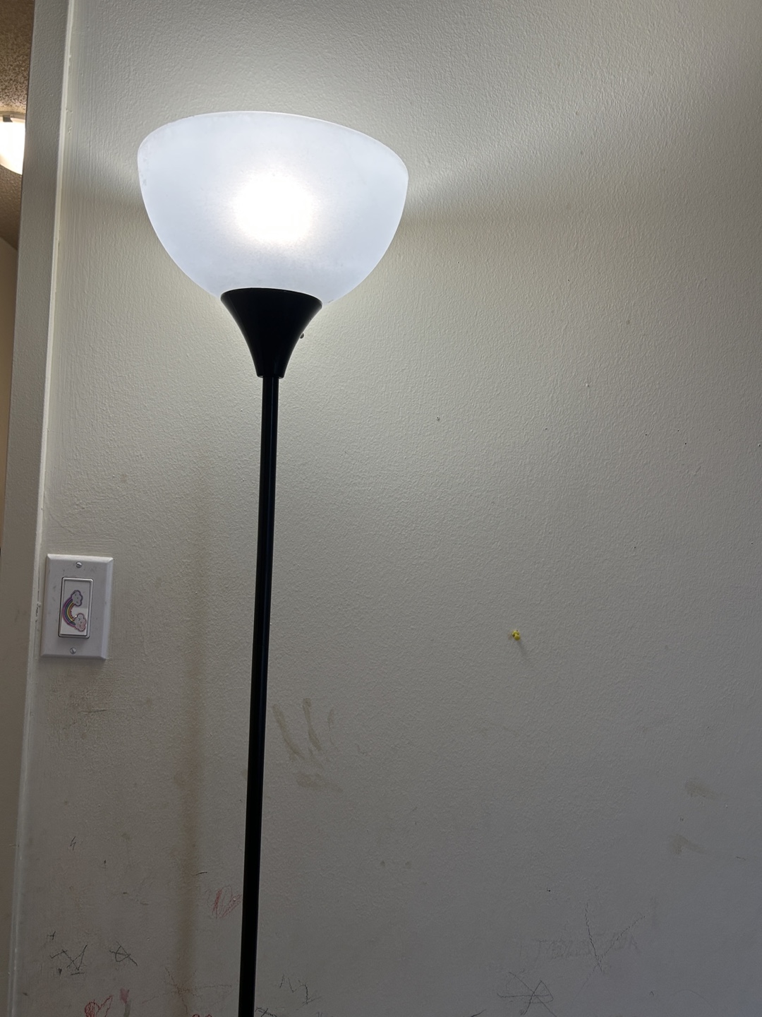 2 Standing Floor Lamp - Black