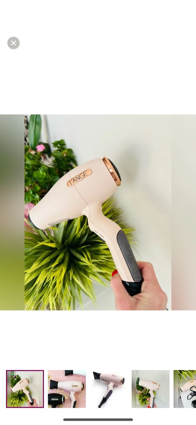 L'ANGE Hair Dryer - Peach thumbnail