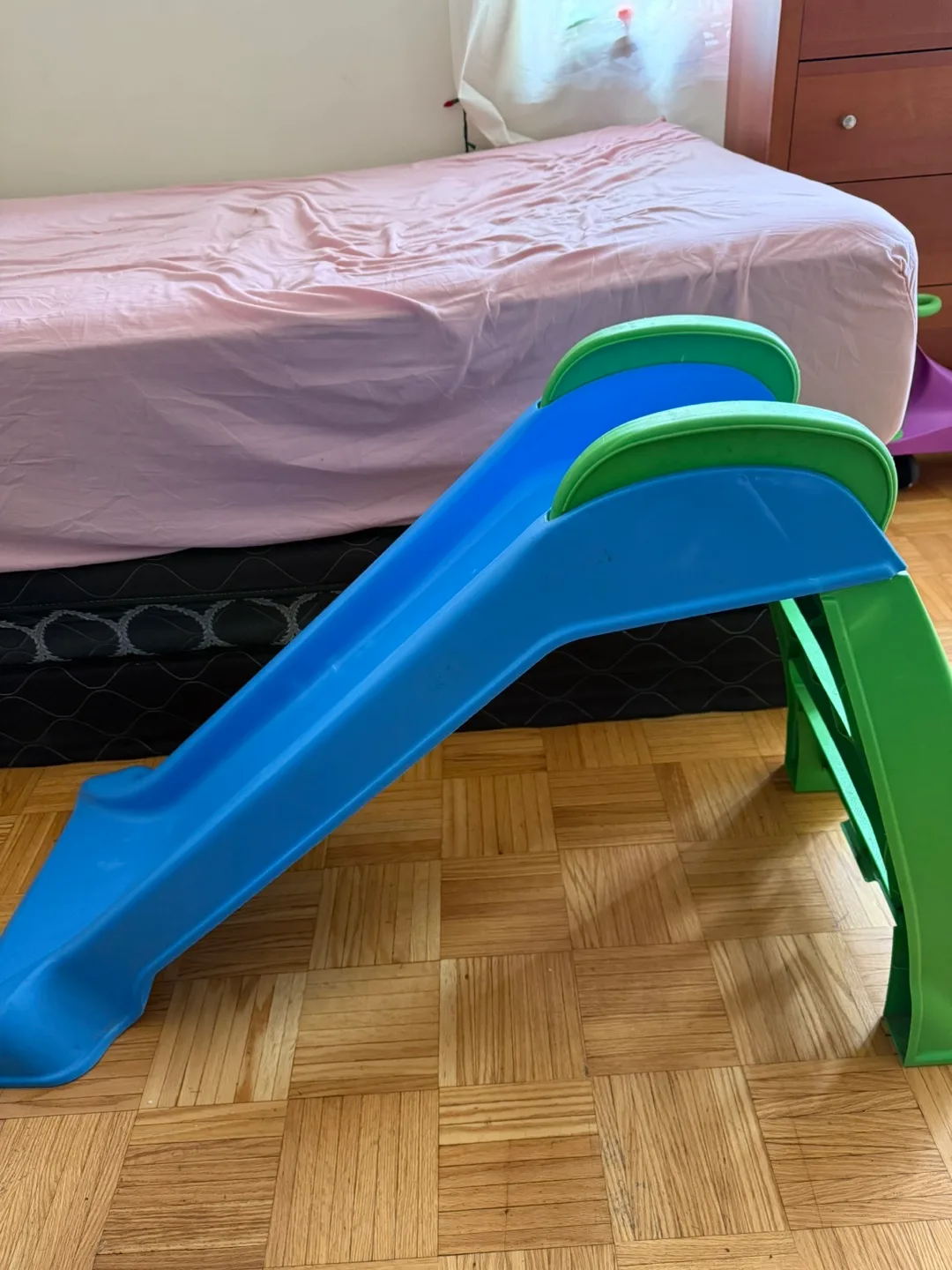 Kids Blue & Green Slide- little tikes thumbnail