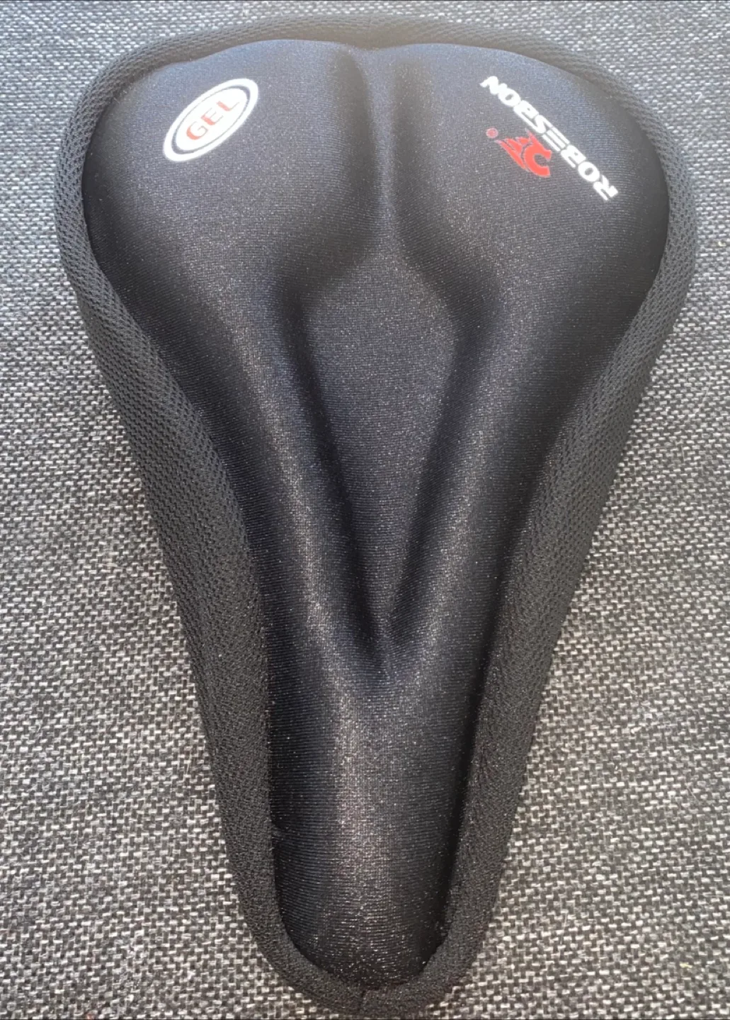 Robeson Gel Bike Seat Cover - Black thumbnail