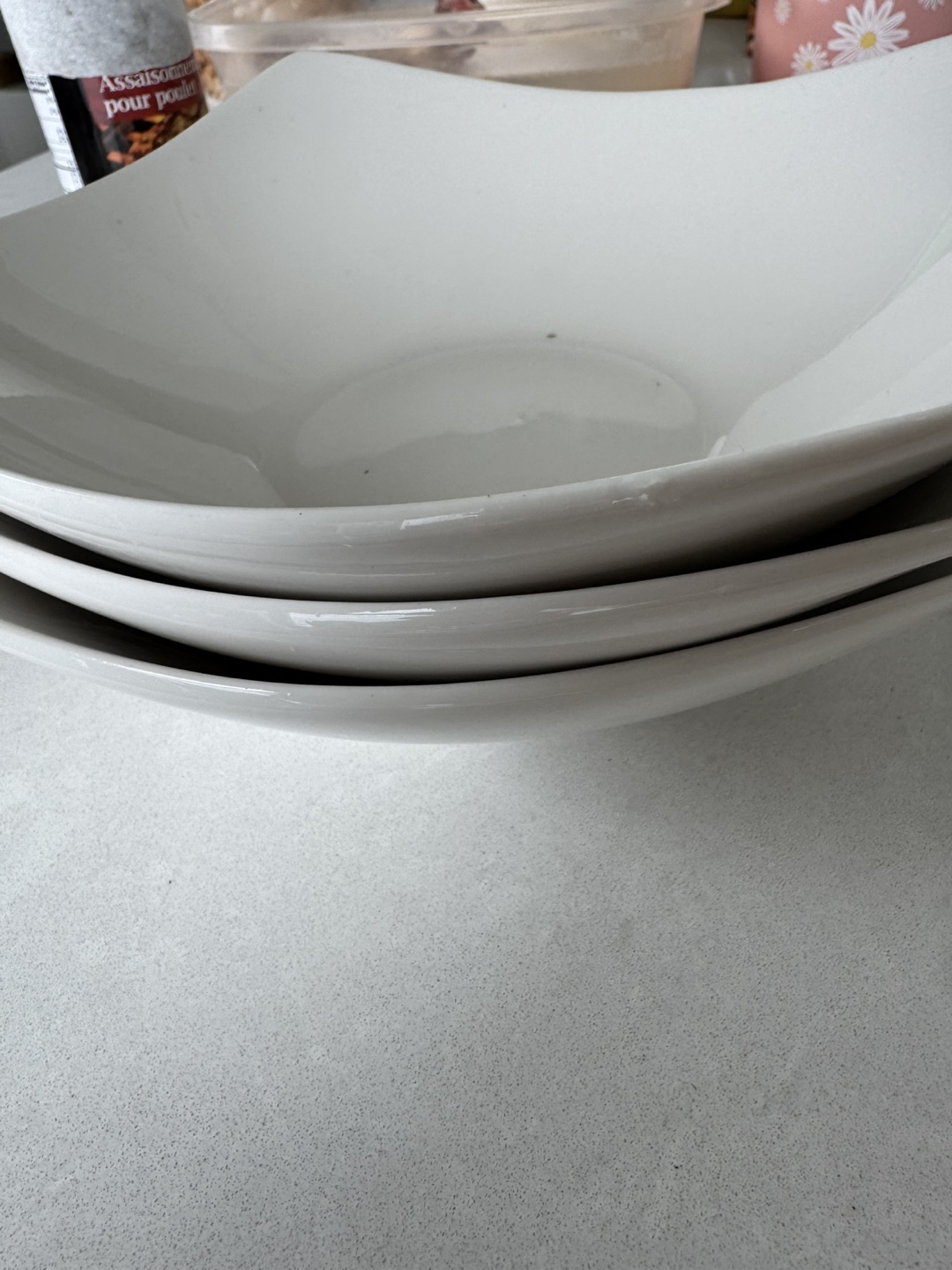 FREECYCLE - White Ceramic Dishes Set - photo 2