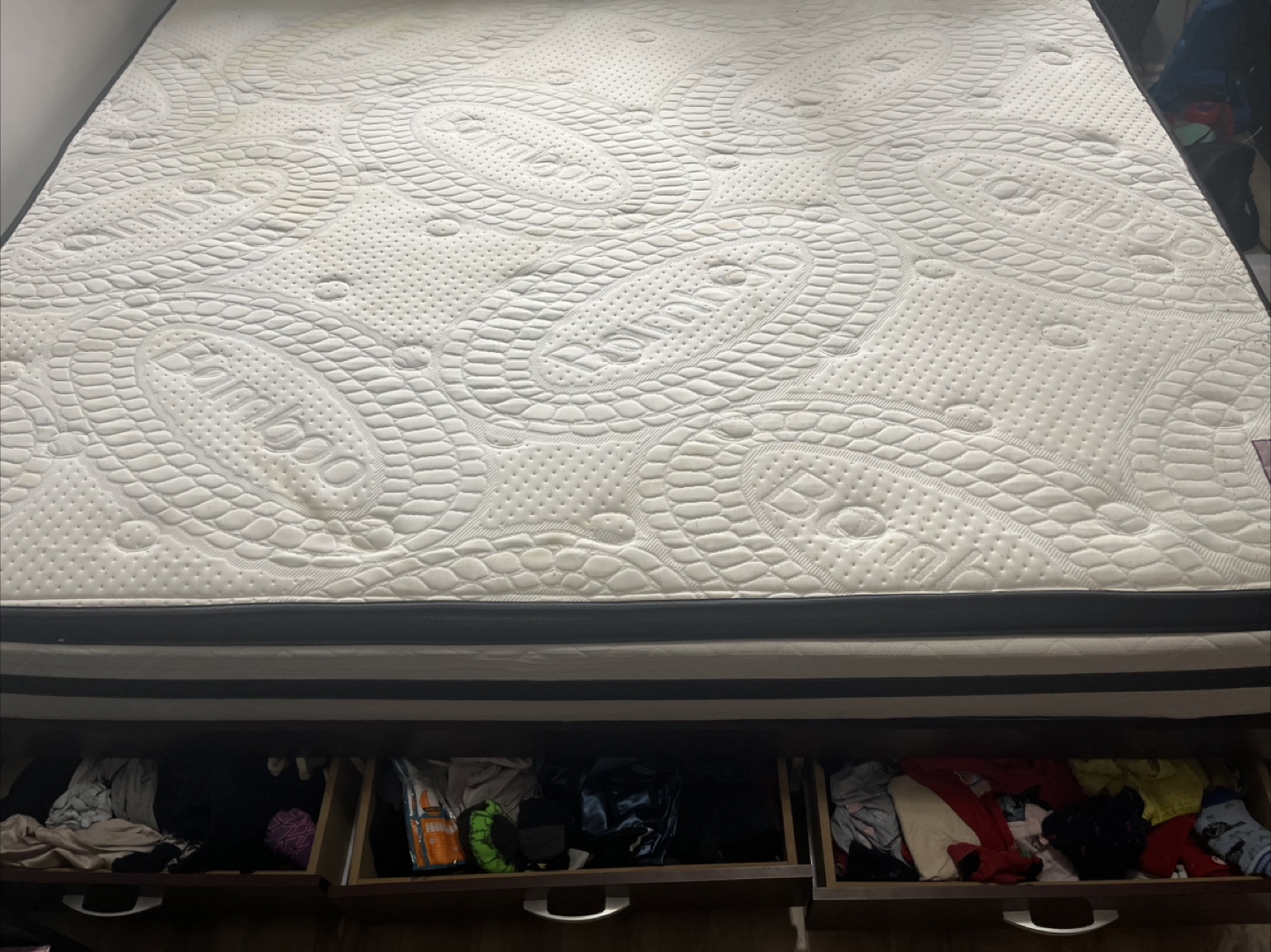 California King Bed with Full Storage + SpinalCare Mattress 11” - photo 5
