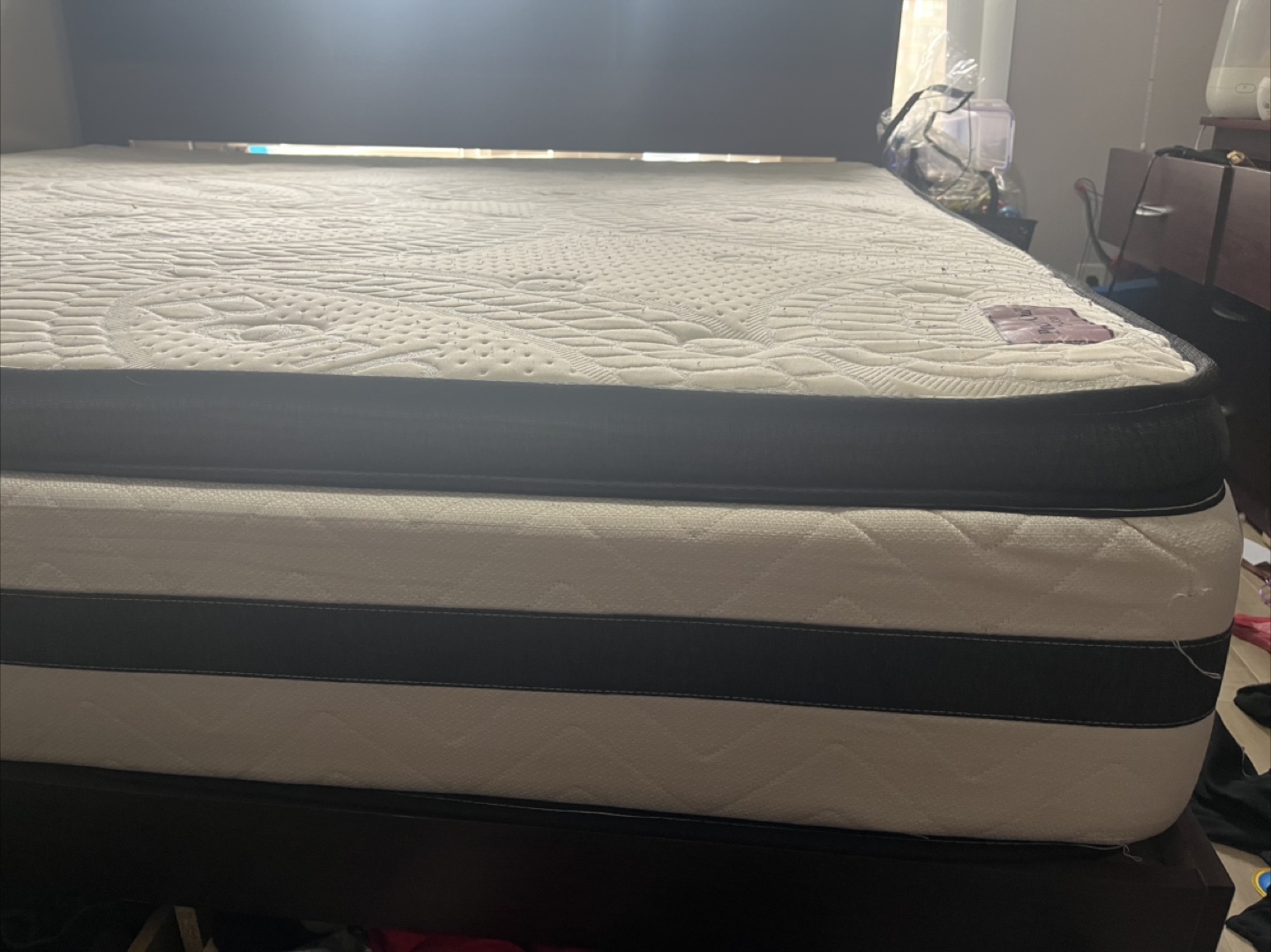 California King Bed with Full Storage + SpinalCare Mattress 11” - photo 3