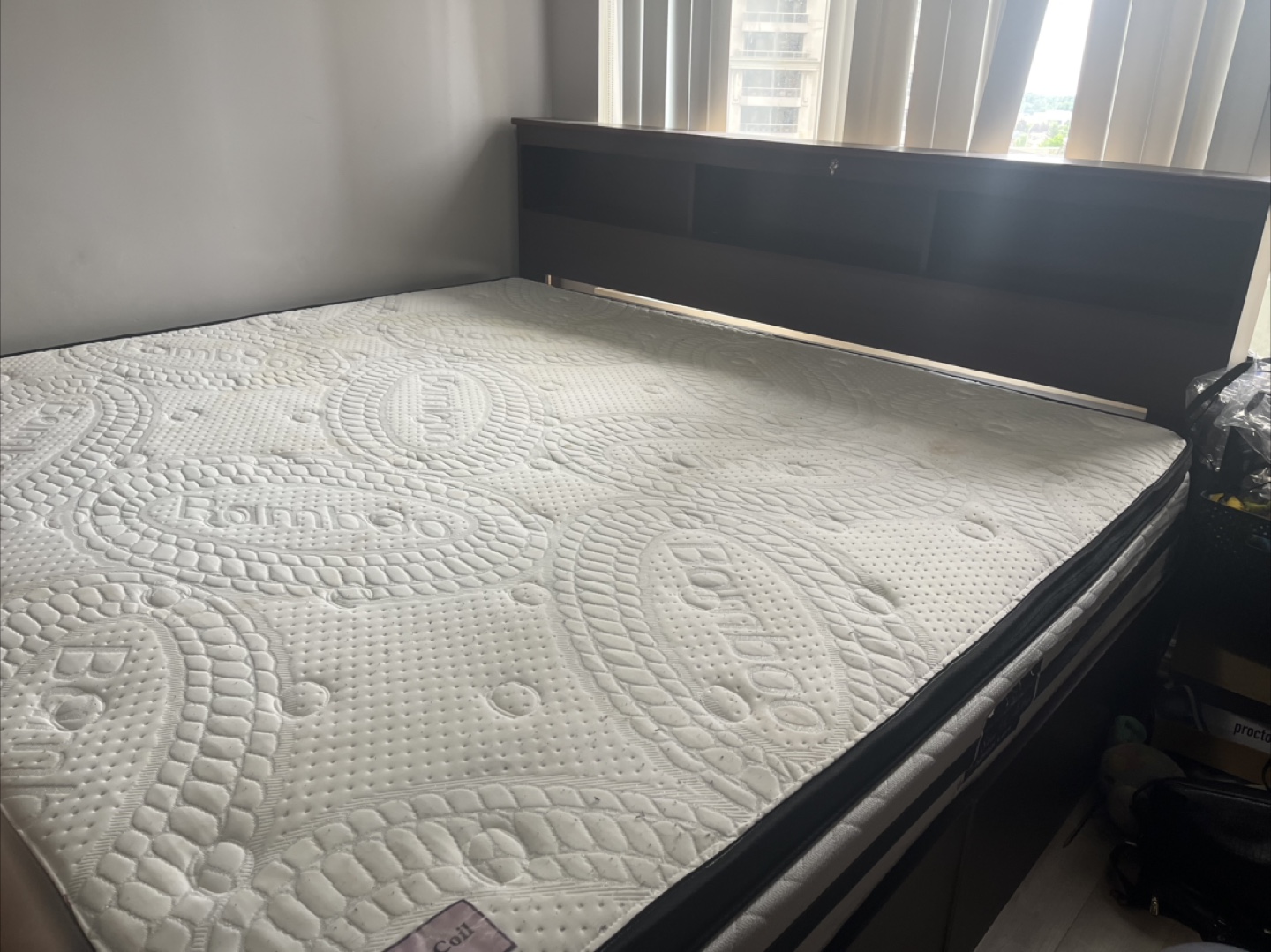 California King Bed with Full Storage + SpinalCare Mattress 11” - photo 2