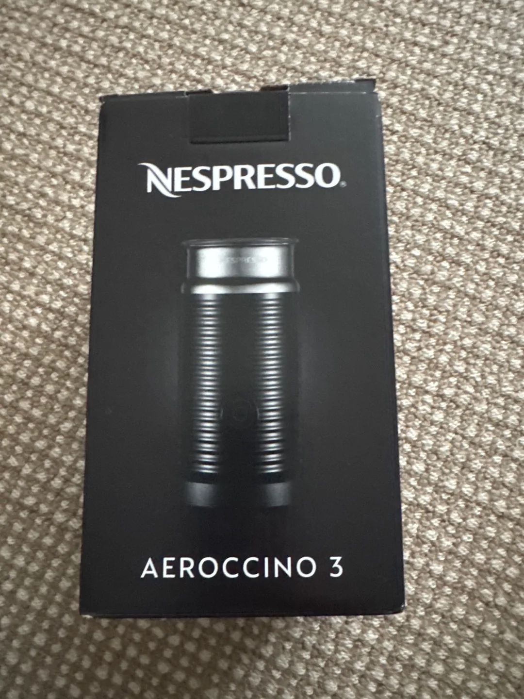 Nespresso Aeroccino 3 Milk Frother - Brand New in Box! thumbnail