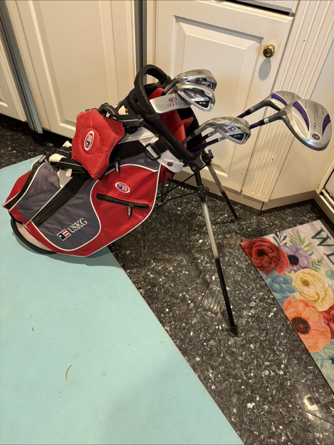 U.S. Kids Left Handled Golf Ultralight Golf Club Set - photo 3