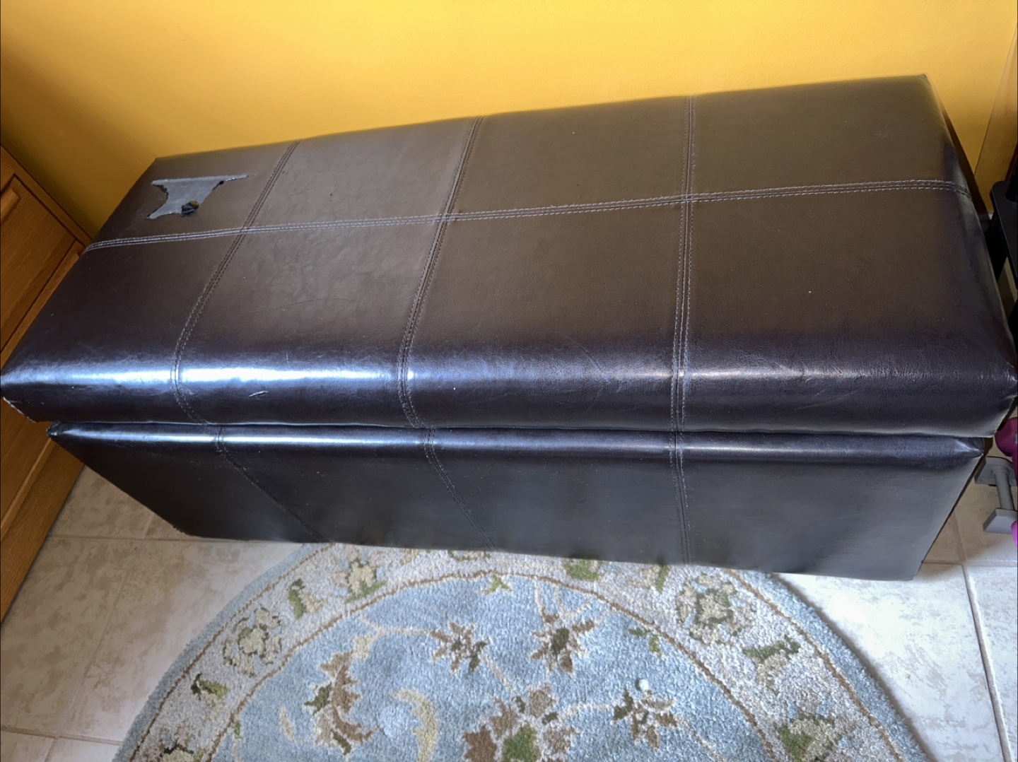Storage Bench Ottoman