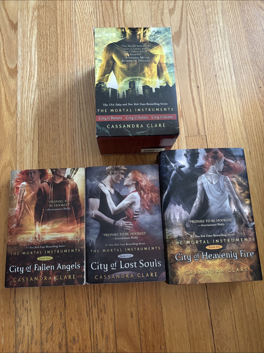 The Mortal Instruments Series by Cassandra Clare