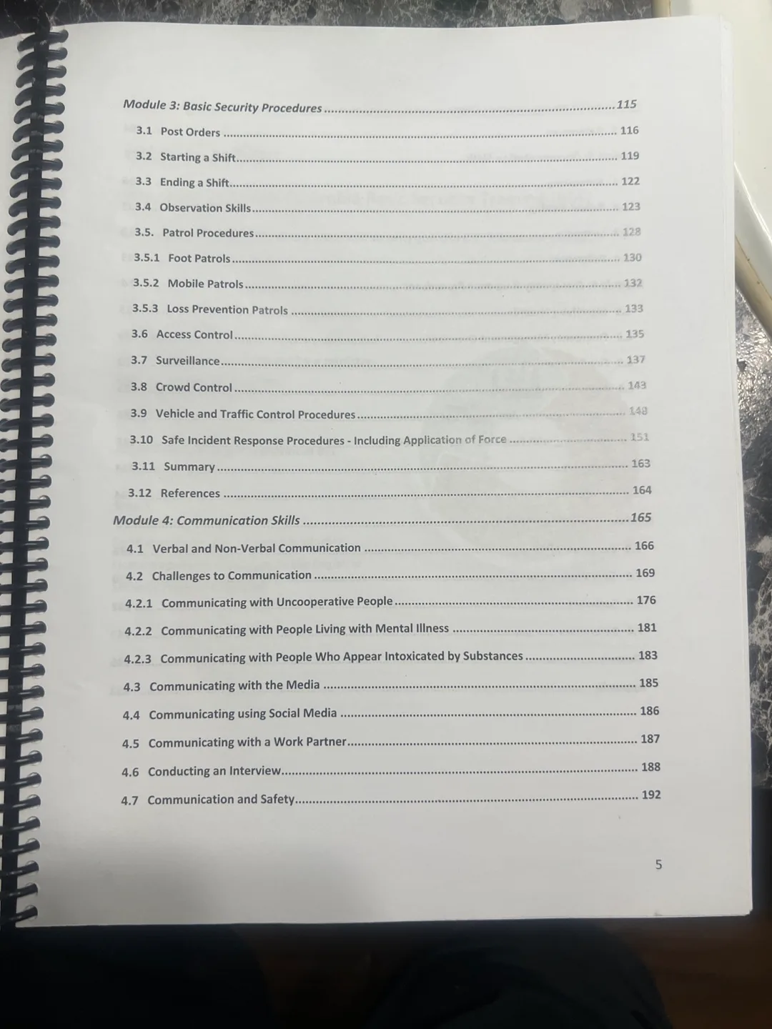 🇨🇦British Columbia Basic Security Training Manual image indicator(5)