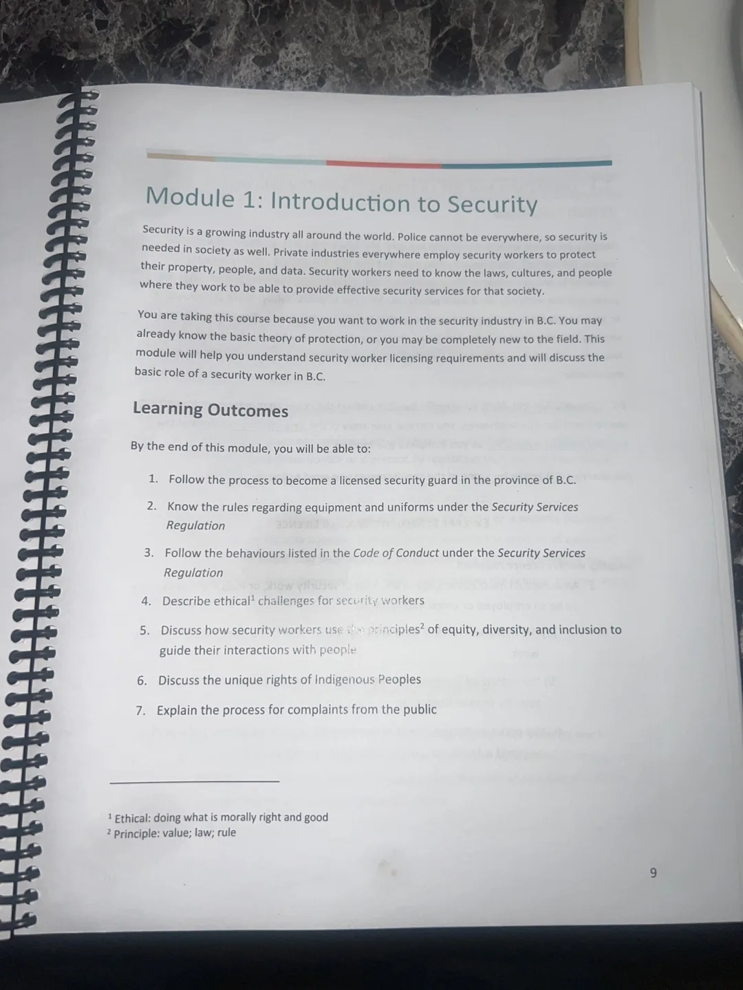 🇨🇦British Columbia Basic Security Training Manual image indicator(6)