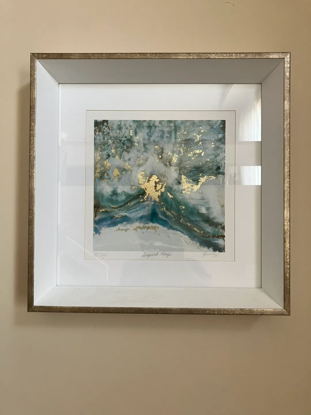 Framed 'Liquid Haze' Print thumbnail