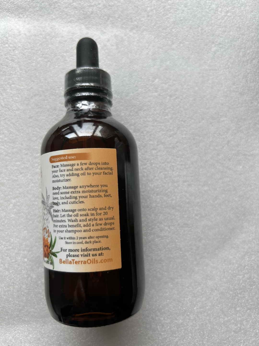 New Bella Terra Sea Buckthorn Oil 120ml - photo 3