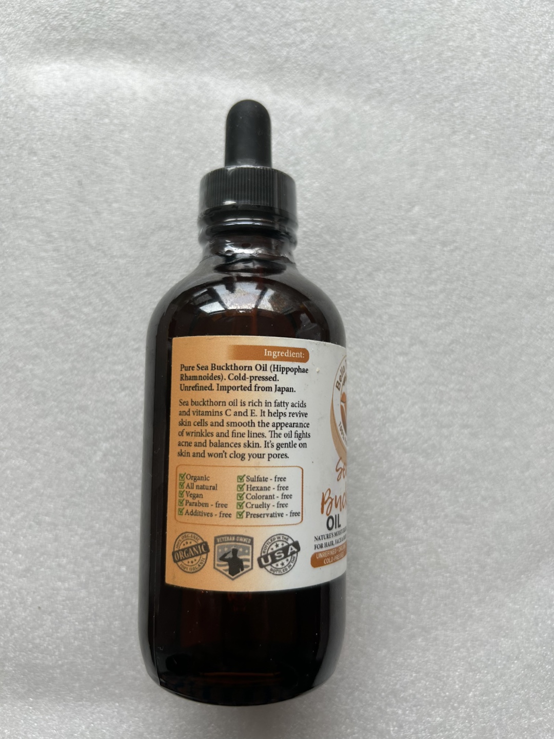 New Bella Terra Sea Buckthorn Oil 120ml - photo 2