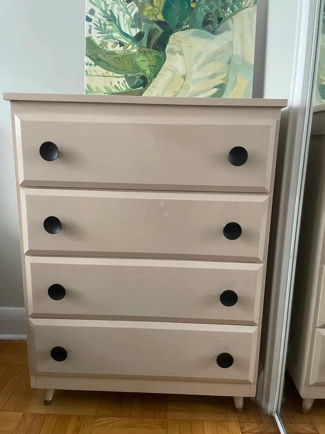 4-Drawer Dresser - Beige thumbnail
