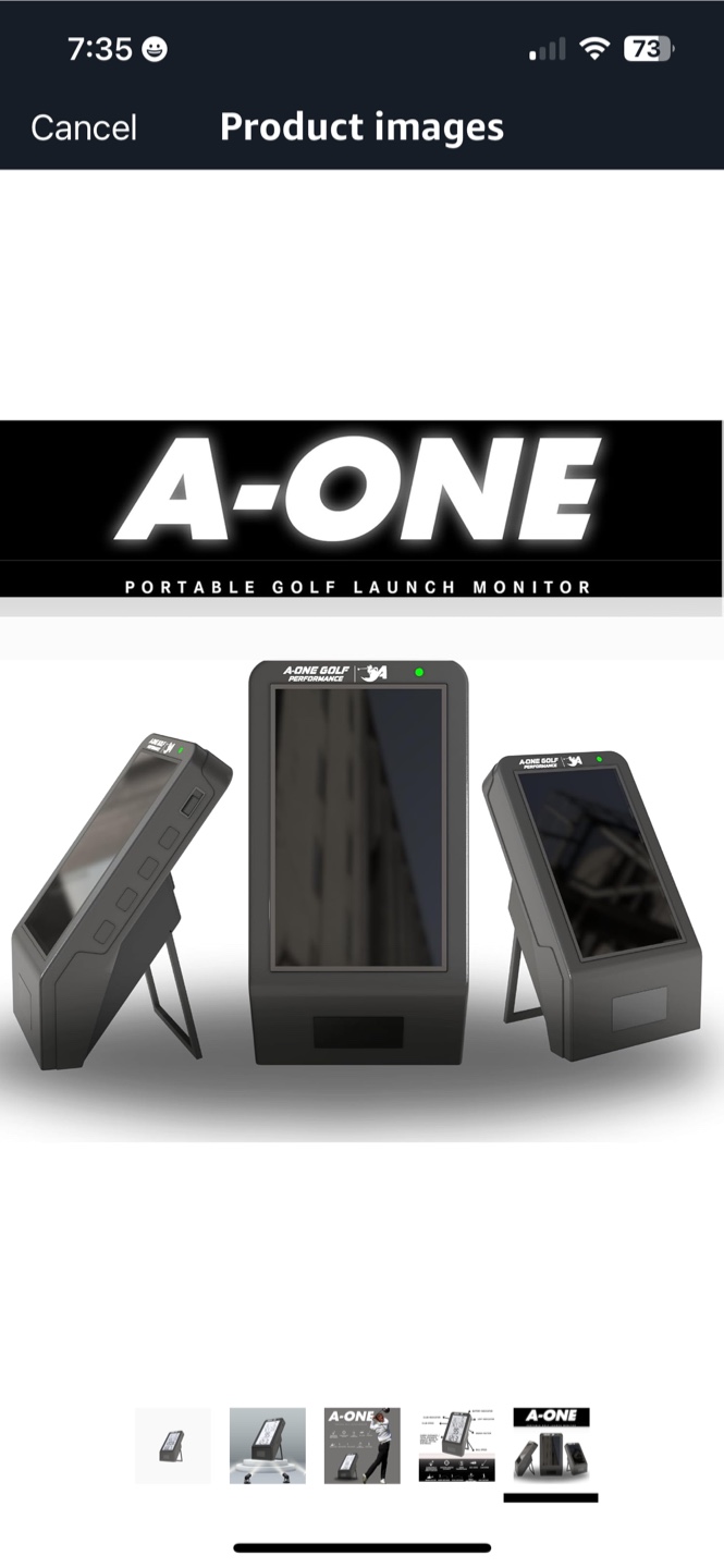 A-ONE Portable Golf Launch Monitor - photo 4