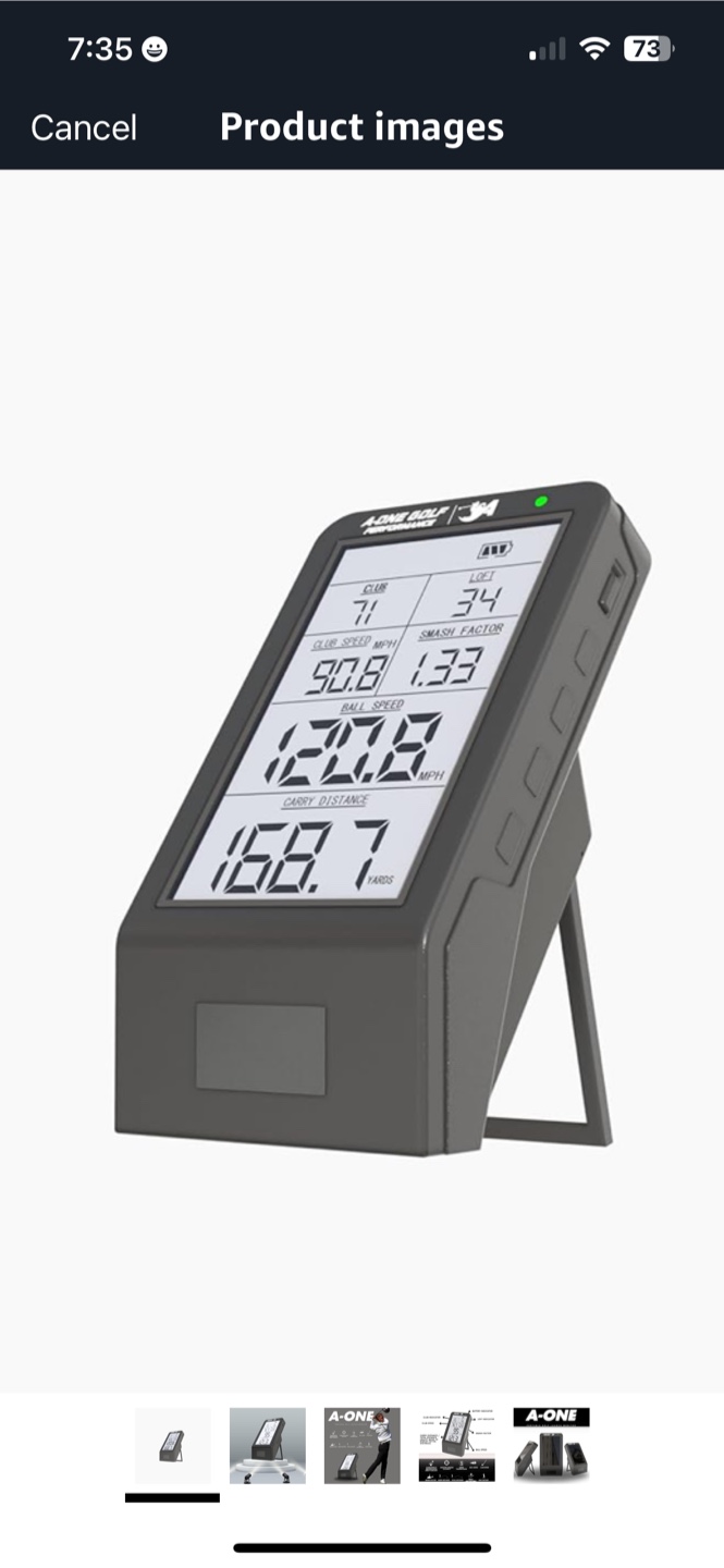 A-ONE Portable Golf Launch Monitor