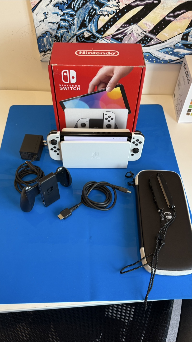 Nintendo Switch OLED Model - White - photo 5