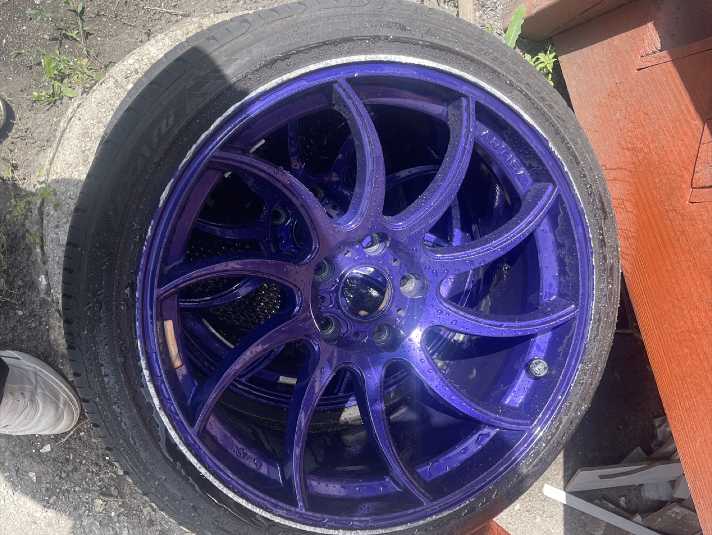 Anovia Night Deco Directional 18x9.5 Wheels - photo 2