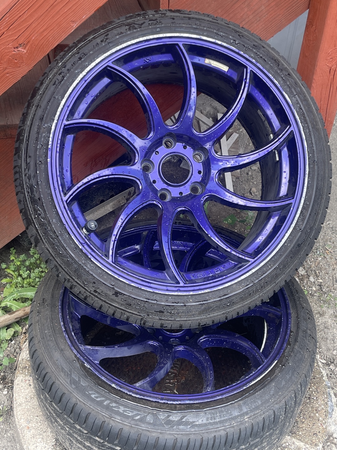 Anovia Night Deco Directional 18x9.5 Wheels - photo 4