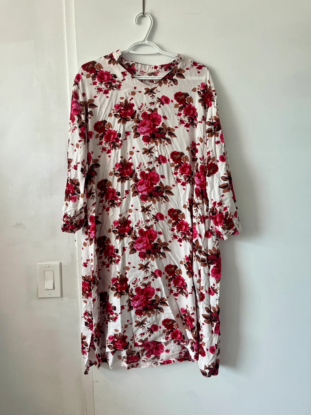 Floral Print Dress - Size Medium/Large thumbnail