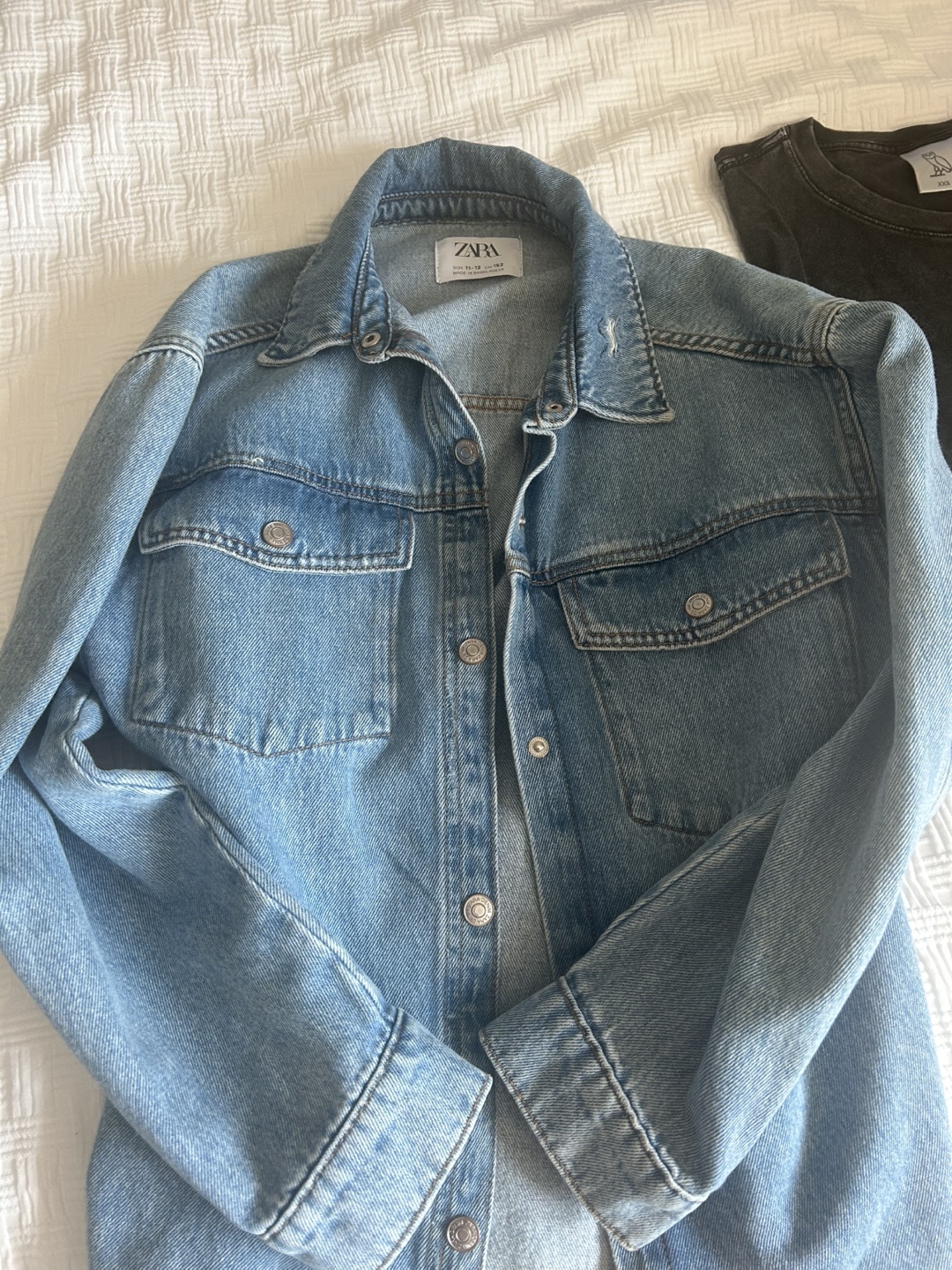 Zara Denim Jacket - Size 11-12