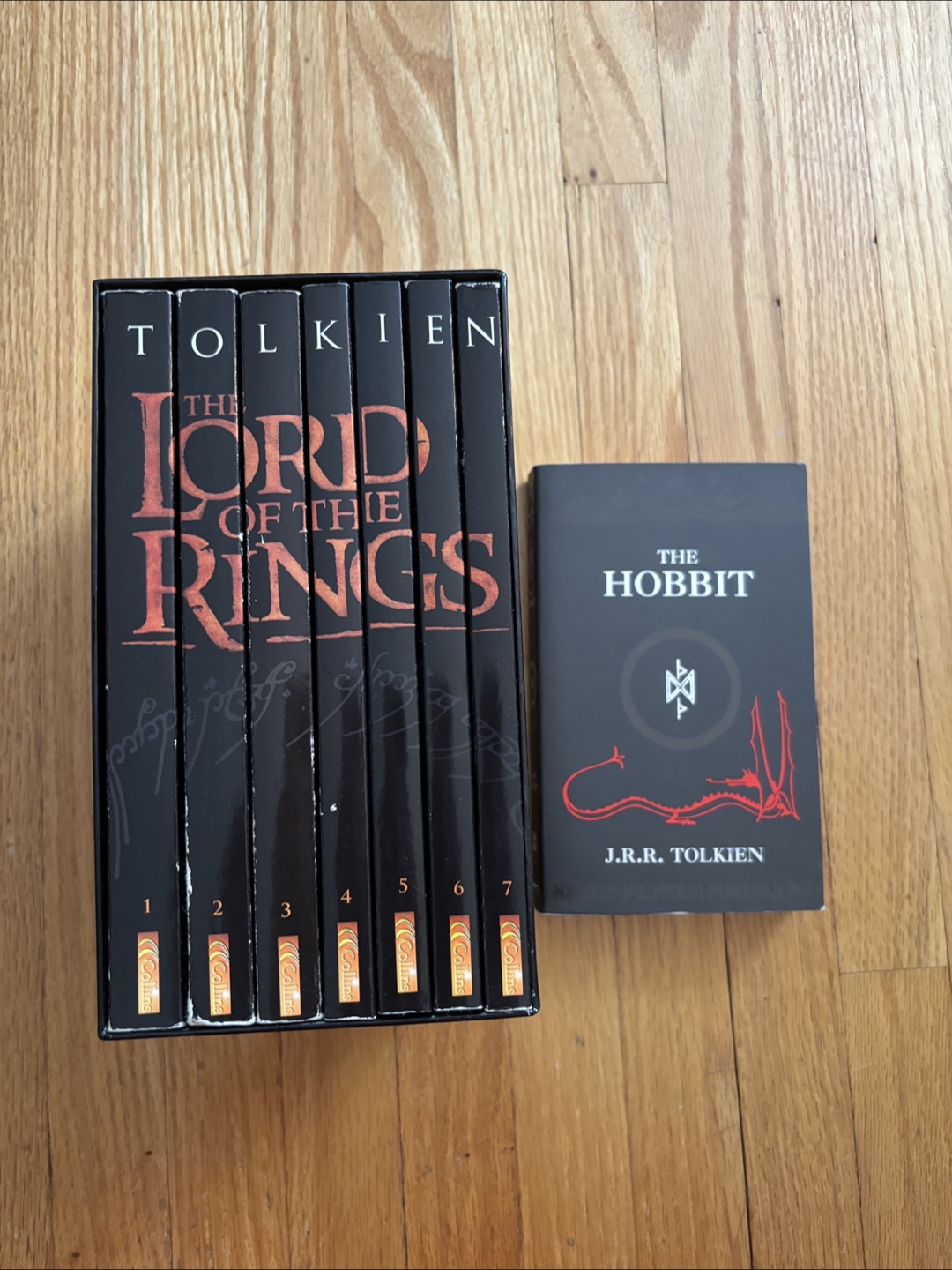 Lord of the Rings & The Hobbit Book Set (Tolkien)