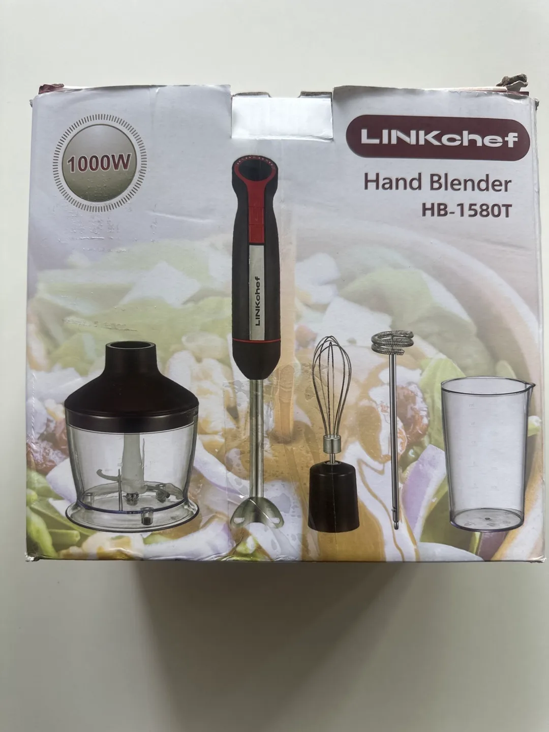 LINKchef HB-1580T Hand Blender 1000W - New in Box thumbnail