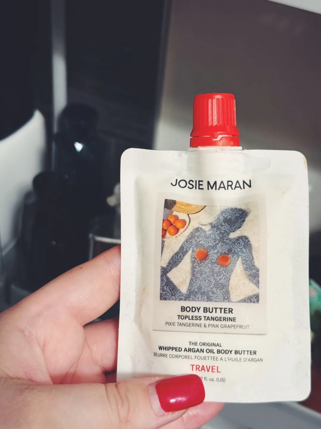 Josie Maran Mini Topless Tangerine Body Butter thumbnail