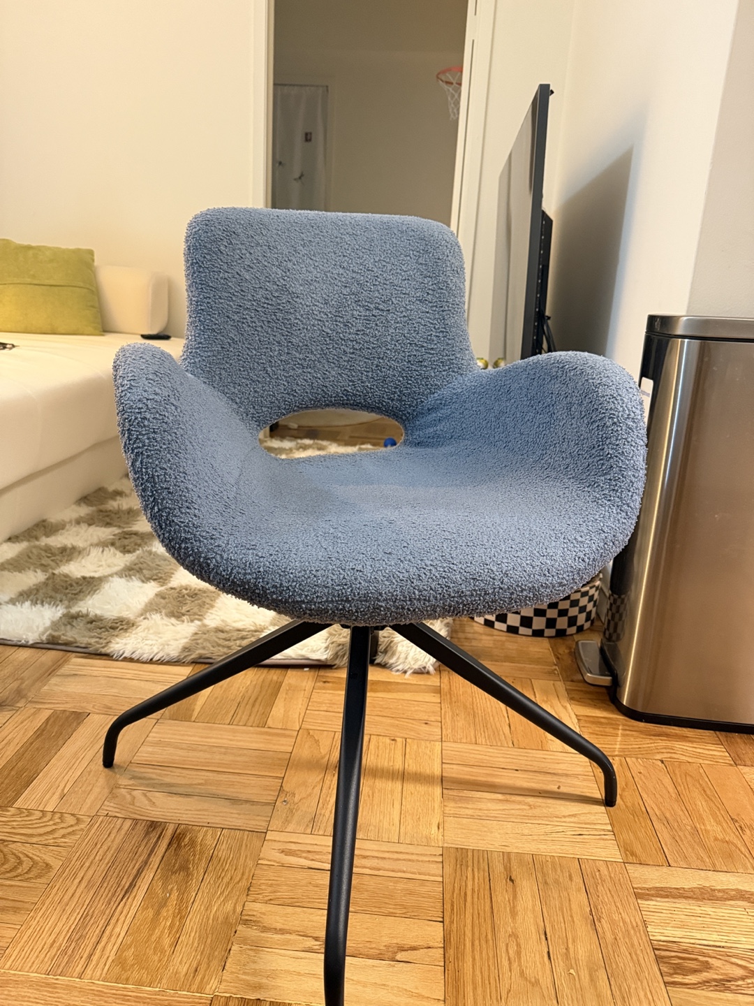 Swivel Accent Chair - Blue